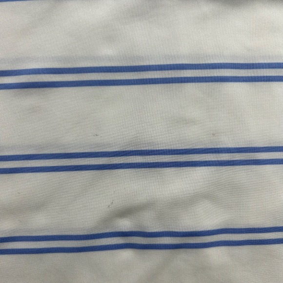 RLX Ralph Lauren Polo Shirt Men's XL White TPC Sawgrass Golf Striped Performance - Picture 10 of 11